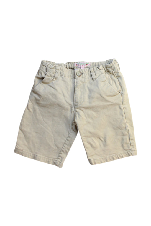 A Beige Shorts from Bonpoint in size 3T for boy. (Front View)