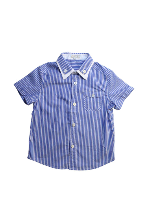 A Blue Short Sleeve Shirts from Nicholas & Bears in size 3T for boy. (Front View)