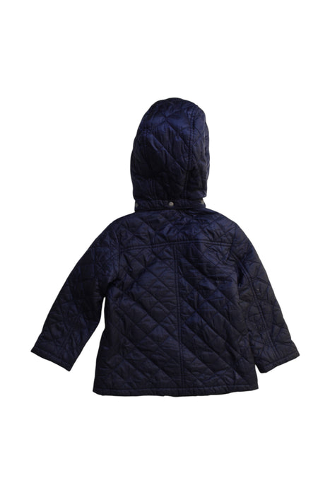 A Navy Puffer/Quilted Coats & Outerwear from Burberry in size 18-24M for boy. (Back View)