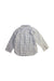 A Blue Long Sleeve Shirts from MiBONBoN in size 3T for boy. (Back View)
