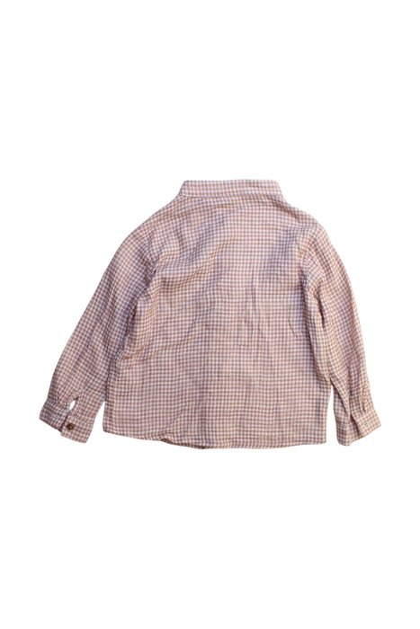 A Beige Long Sleeve Shirts from Paz Rodriguez in size 4T for boy. (Back View)