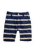 A Navy Shorts from Mayoral in size 3T for boy. (Front View)
