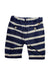 A Navy Shorts from Mayoral in size 3T for boy. (Back View)