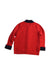 A Red Cardigans from Shanghai Tang in size 4T for boy. (Back View)