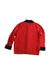A Red Cardigans from Shanghai Tang in size 4T for boy. (Back View)