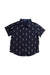 A Navy Short Sleeve Shirts from Nicholas & Bears in size 3T for boy. (Front View)