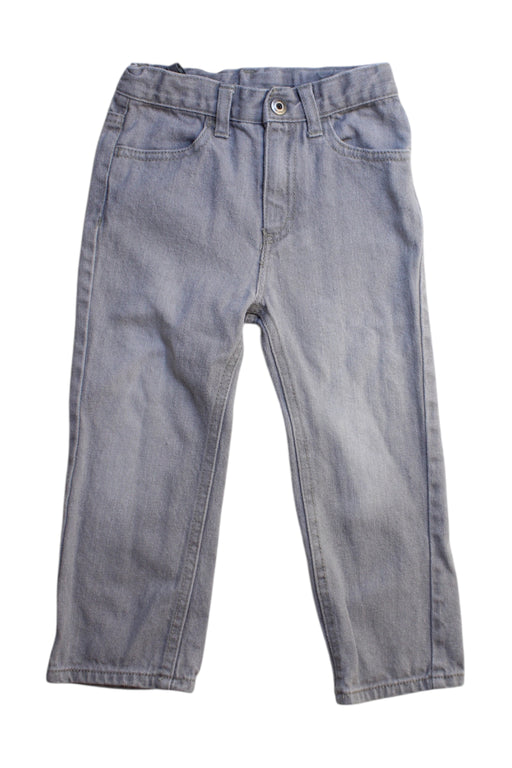 A Blue Jeans from Calvin Klein in size 3T for boy. (Front View)