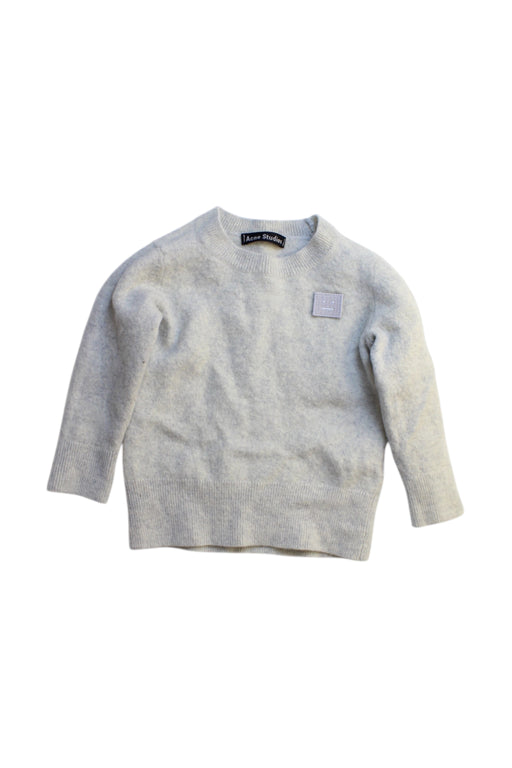 A Grey Knit Sweaters from Acne Studios in size 3T for boy. (Front View)
