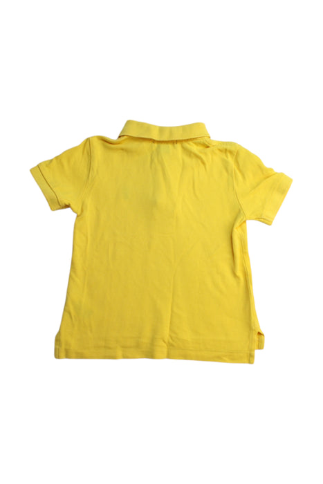 A Yellow Short Sleeve Polos from Polo Ralph Lauren in size 3T for boy. (Back View)