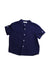 A Navy Short Sleeve Shirts from Minnow in size 3T for boy. (Front View)