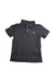 A Navy Short Sleeve Polos from Polo Ralph Lauren in size 3T for boy. (Front View)