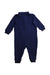 A Navy Long Sleeve Rompers from Ralph Lauren in size 6-12M for boy. (Back View)