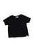 A Black Short Sleeve T Shirts from Miles the Label in size 6-12M for boy. (Front View)