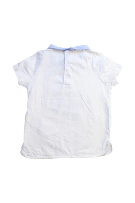 A White Short Sleeve Tops from Sergent Major in size 12-18M for boy. (Back View)