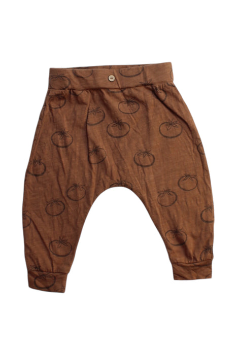 A Brown Casual Pants from Rylee + Cru in size 3-6M for boy. (Front View)