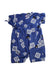 A Blue Sleeveless Rompers from Double B Mikihouse in size 12-18M for boy. (Front View)