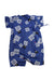 A Blue Sleeveless Rompers from Double B Mikihouse in size 12-18M for boy. (Back View)
