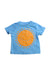 A Blue Short Sleeve T Shirts from Stella McCartney in size 3-6M for boy. (Front View)