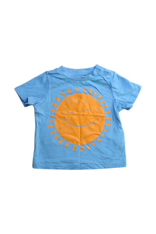 A Blue Short Sleeve T Shirts from Stella McCartney in size 3-6M for boy. (Front View)