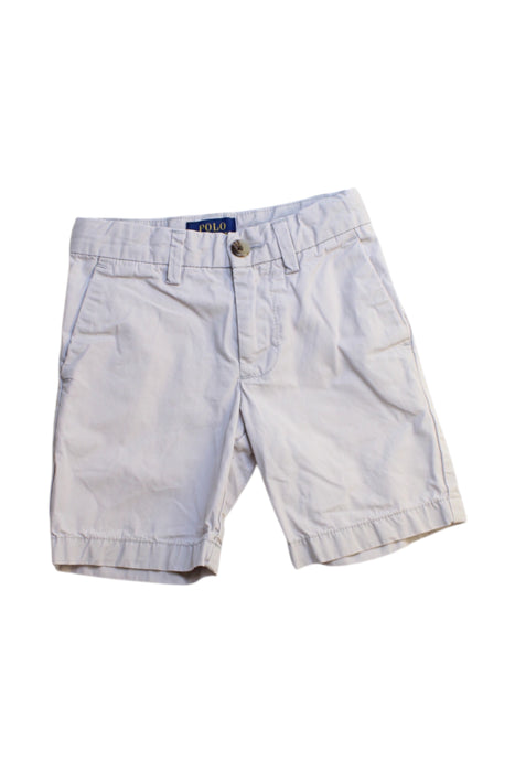 A White Shorts from Polo Ralph Lauren in size 3T for boy. (Front View)