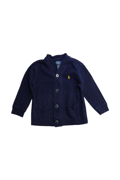 A Navy Blazers from Polo Ralph Lauren in size 18-24M for boy. (Front View)