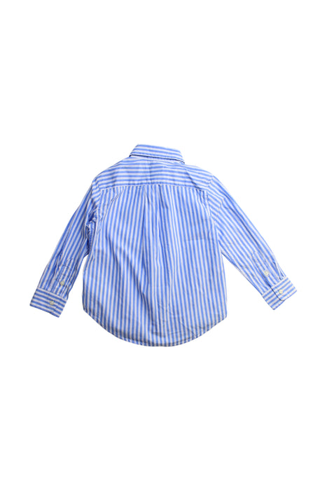 A Blue Long Sleeve Shirts from Ralph Lauren in size 2T for boy. (Back View)