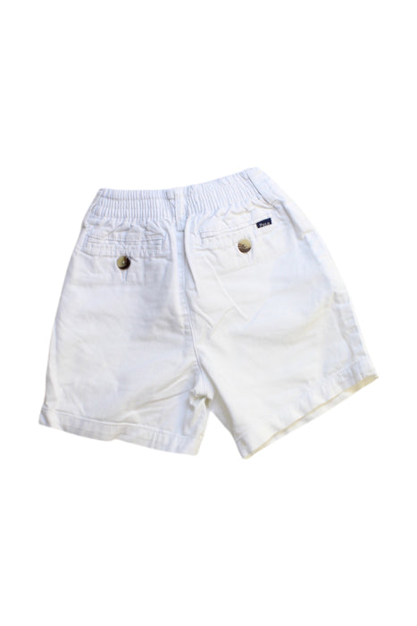 A White Shorts from Ralph Lauren in size 18-24M for boy. (Back View)