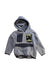 A Grey Hooded Sweatshirts from Bape by A Bathing Ape in size 4T for boy. (Front View)