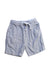 A Blue Shorts from The Little White Company in size 3T for boy. (Front View)