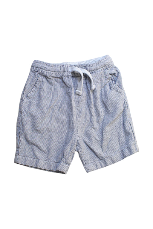 A Blue Shorts from The Little White Company in size 3T for boy. (Front View)