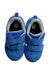 A Blue Sneakers from ASICS in size 3T for boy. (Back View)