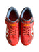 A Red Sneakers from ASICS in size 6T for neutral. (Front View)