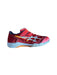 A Red Sneakers from ASICS in size 6T for neutral. (Back View)