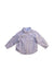 A Blue Long Sleeve Shirts from Jacadi in size 6-12M for boy. (Front View)