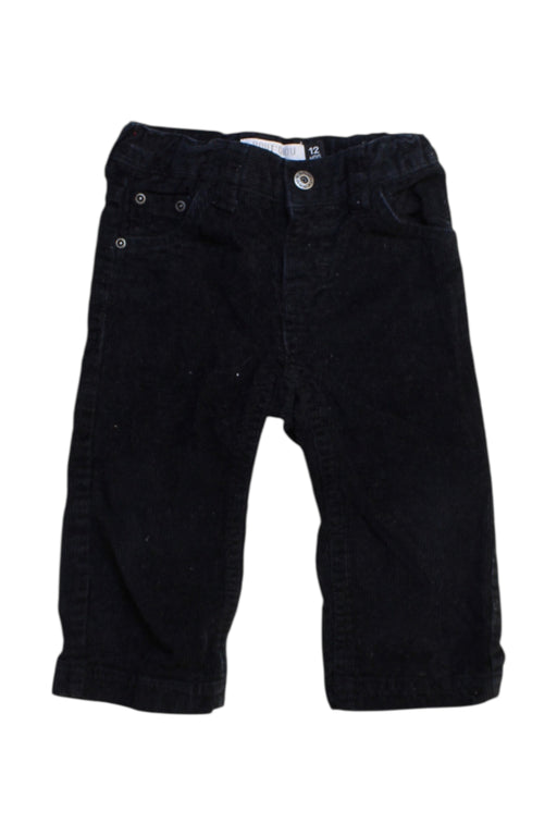 A Black Jeans from Bout'Chou in size 6-12M for boy. (Front View)