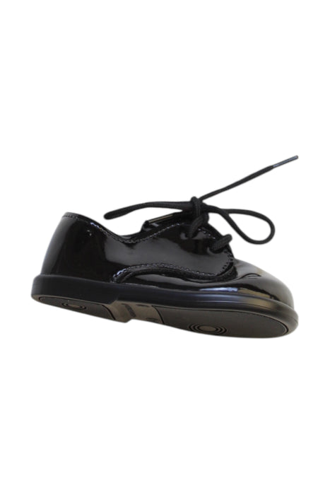 A Black Dress Shoes from Baypods in size 6-12M for boy. (Front View)