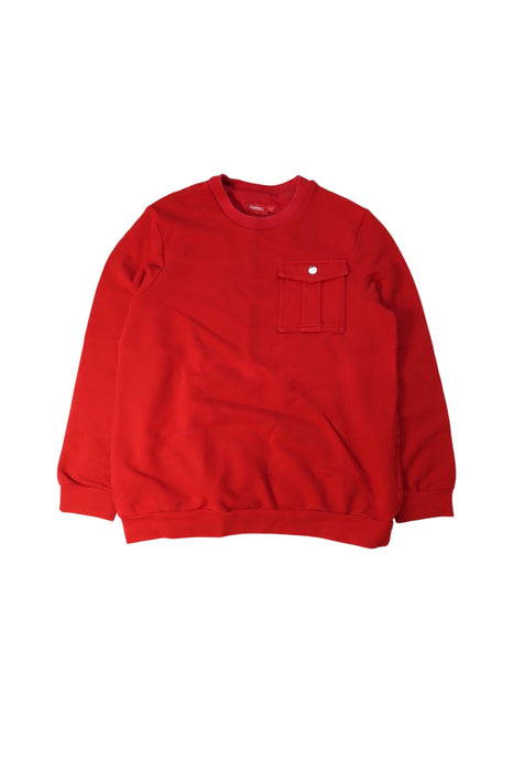 A Red Crewneck Sweatshirts from Ferrari in size 12Y for boy. (Front View)