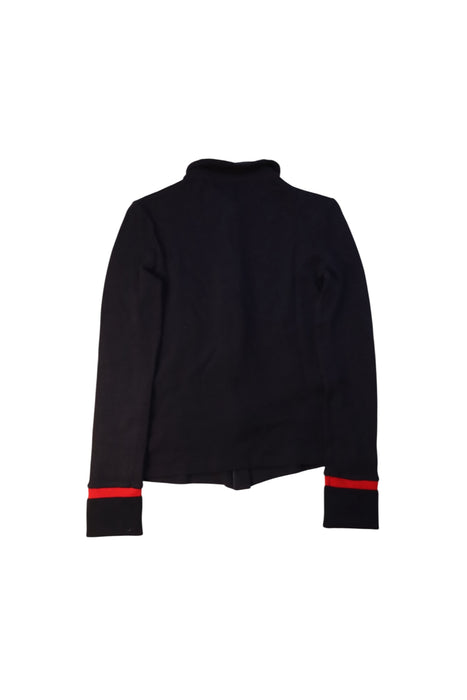 A Black Blazers from Prada in size 12Y for boy. (Back View)