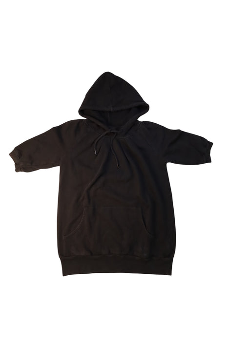 A Black Hooded Sweatshirts from Agnes b. in size 12Y for girl. (Front View)