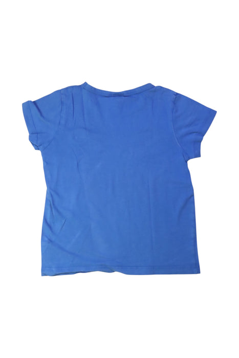 A Blue Short Sleeve T Shirts from Bonton in size 8Y for girl. (Back View)
