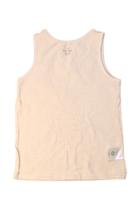 A Beige Sleeveless Tops from Konges Sløjd in size 5T for neutral. (Back View)