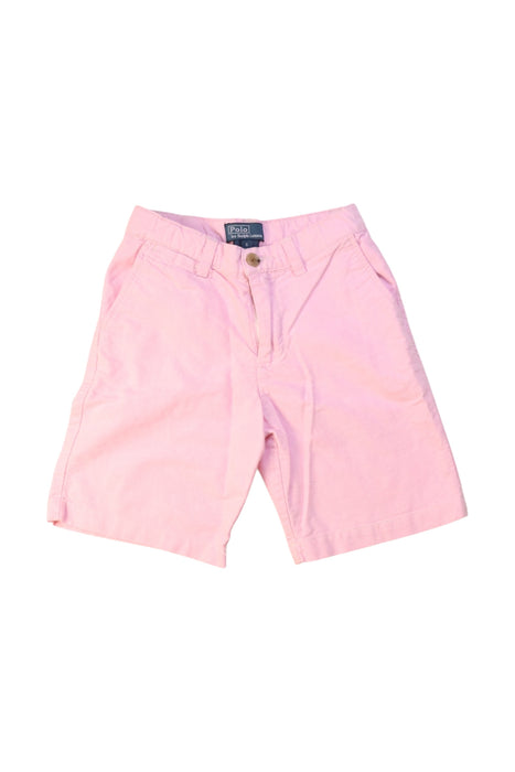 A Pink Shorts from Polo Ralph Lauren in size 6T for girl. (Front View)