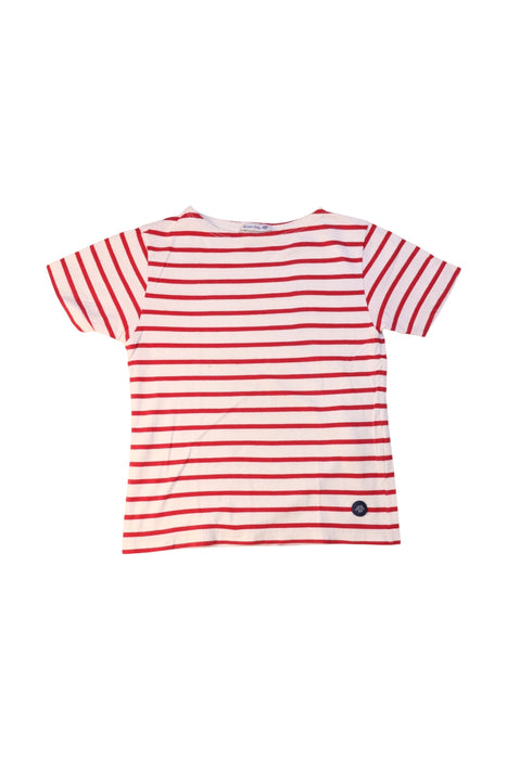 A Red Short Sleeve T Shirts from Armor Lux in size 6T for girl. (Front View)