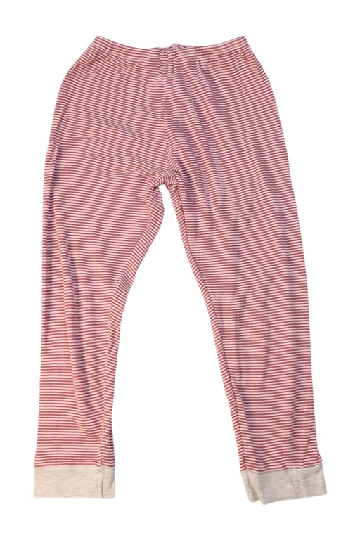 A Red Leggings from Petit Bateau in size 4T for girl. (Front View)