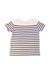 A White Short Sleeve T Shirts from Monoprix in size 5T for girl. (Back View)