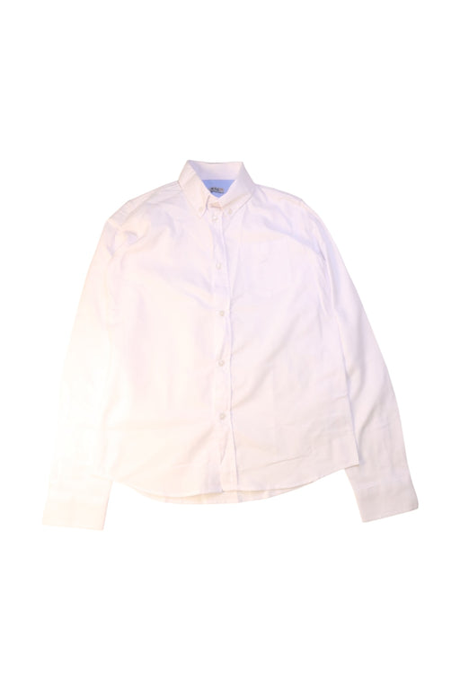 A White Long Sleeve Shirts from Dr. Kid in size 14Y for girl. (Front View)