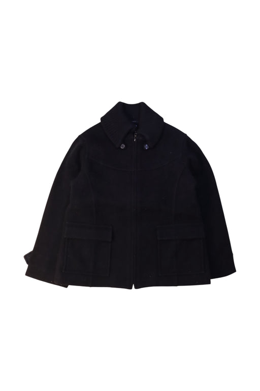 A Black Coats from Nicholas & Bears in size 6T for girl. (Front View)