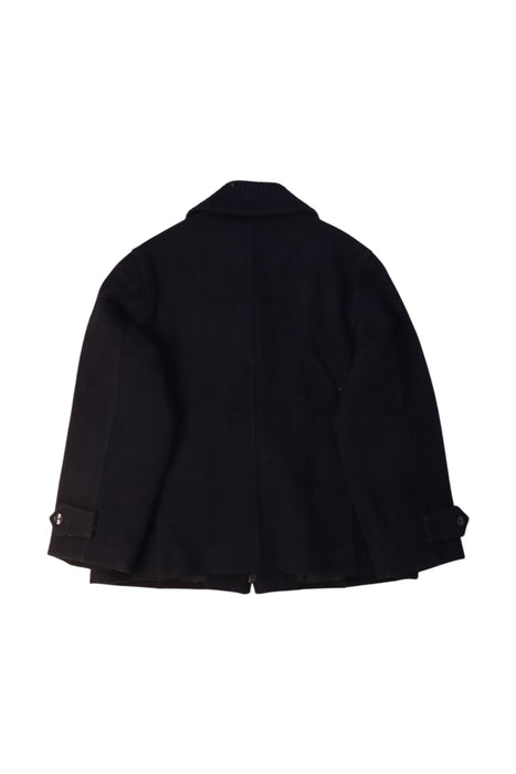A Black Coats from Nicholas & Bears in size 6T for girl. (Back View)
