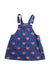 A Blue Overall Dresses from Konges Sløjd in size 4T for girl. (Front View)