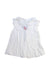 A White Sleeveless Tops from Purete du... Bebe in size 4T for girl. (Front View)